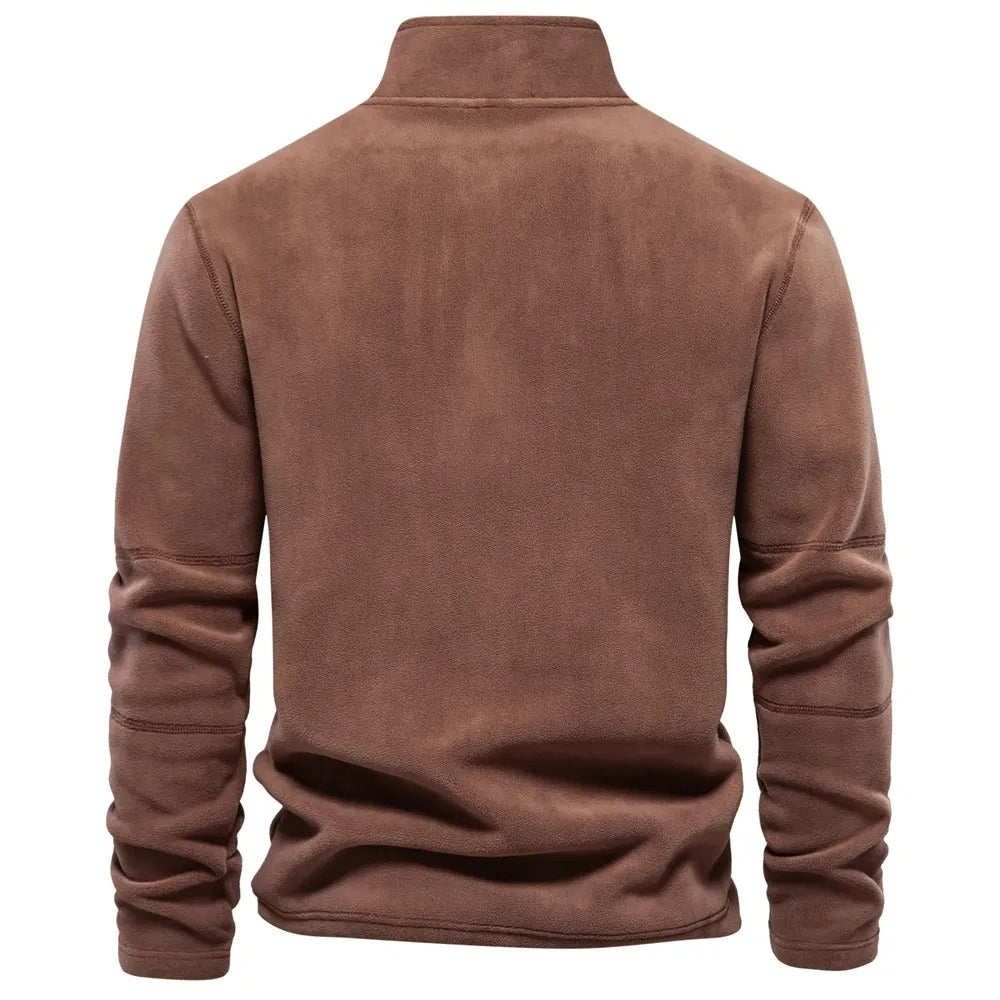 Warmer Fleecepullover für Männer