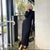 Klassisches lockeres Strickkleid für Damen