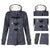 Lässiger Winter-Knopf-Hoodie für Frauen