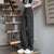 Vintage-Damenjeans mit weitem Bein