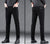 Pure Schwarze Slim Jeans für Männer