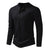 Langärmeliges T-Shirt mit Henley-Ausschnitt für Männer