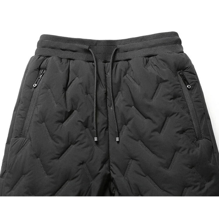 Herren-Jogginghose aus verdickter Wolle