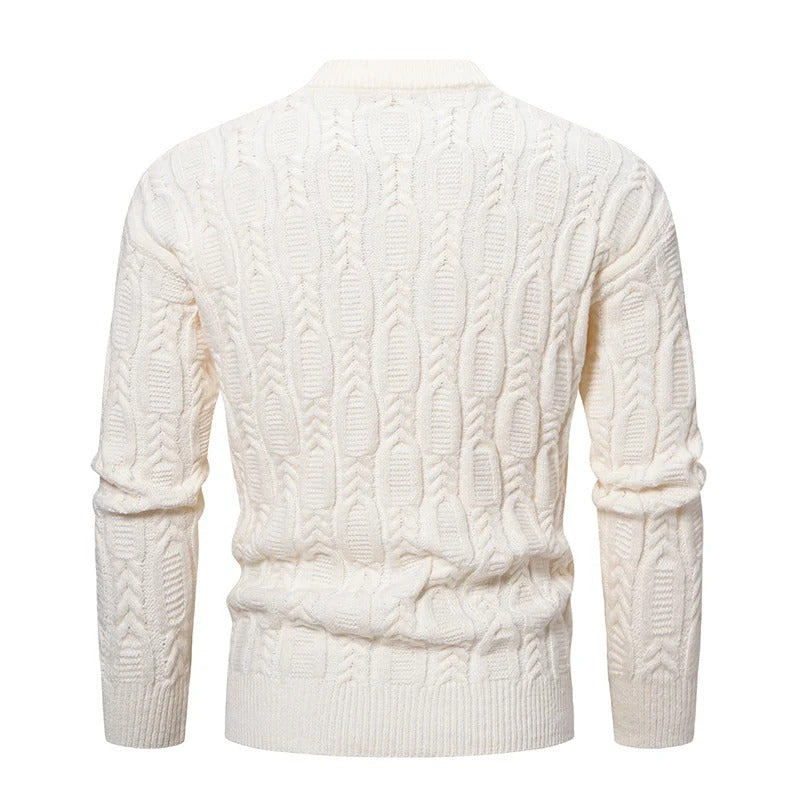 Weicher Herren-Strickpullover für den Alltag