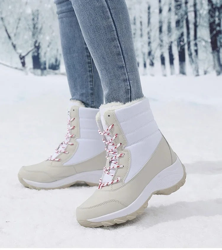 Frauen Plattform Outdoor Schneestiefel