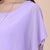 Frauen Rüschenärmel Chiffon Bluse