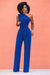 Ein-Schulter-Bodycon-Overall