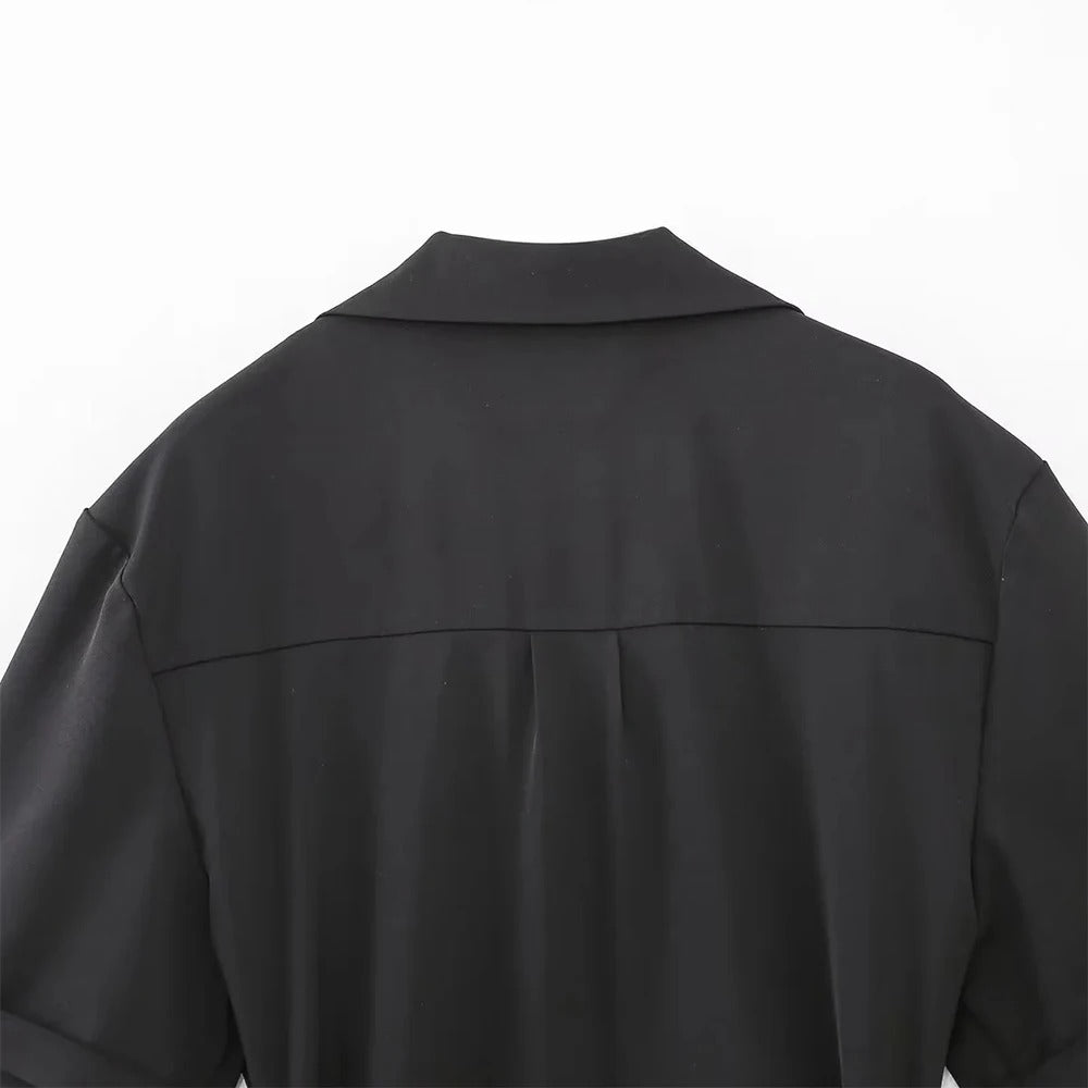 Kurzärmliger Overall für Frauen