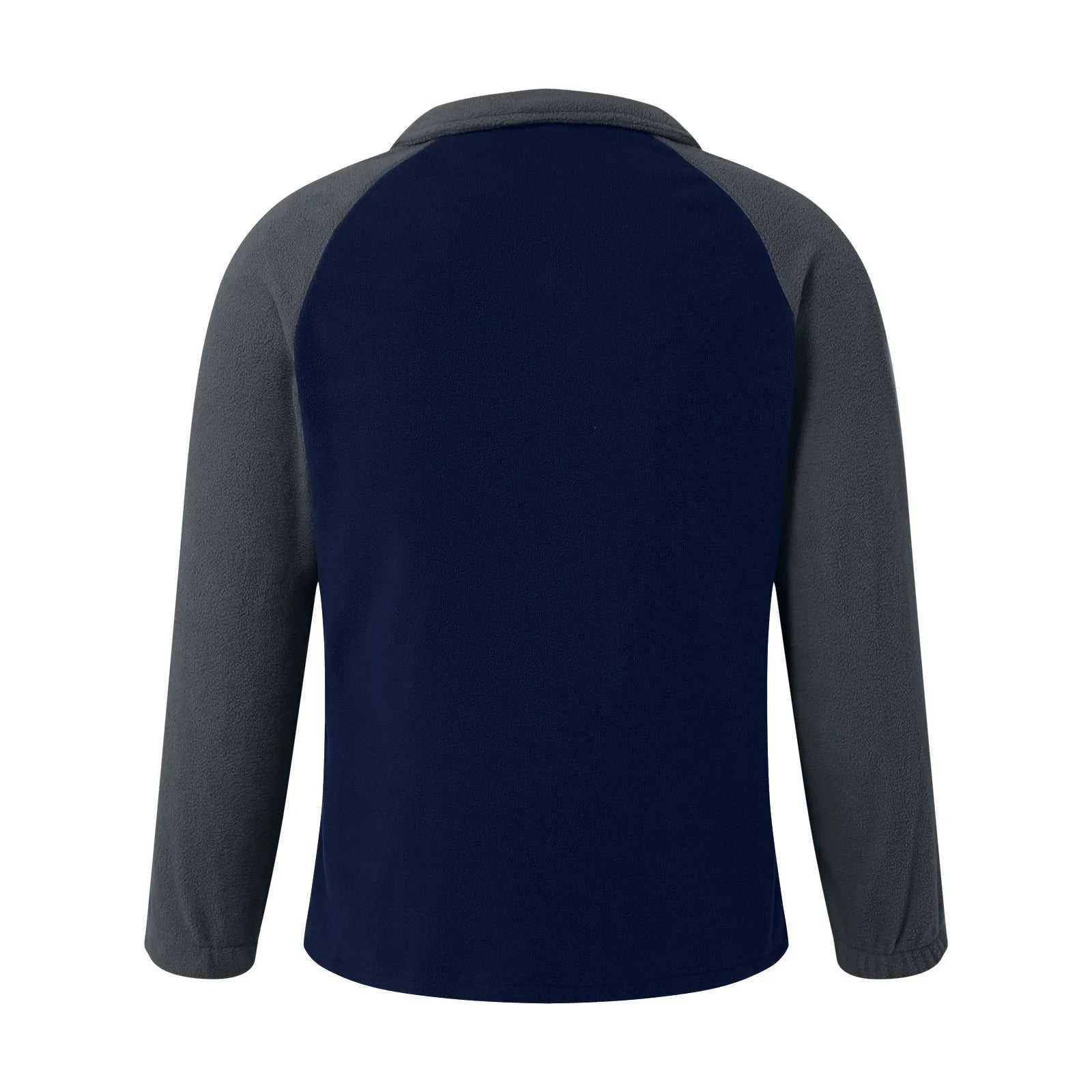 Herren Fleece-Kapuzenjacke