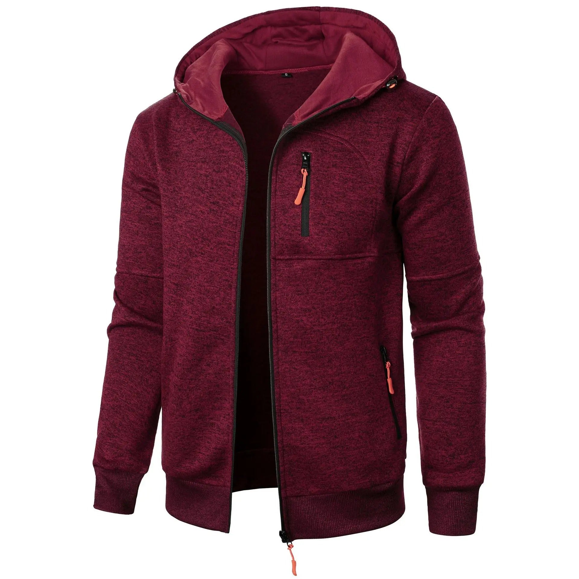 Lässige Sportjacke mit Kapuze für Männer