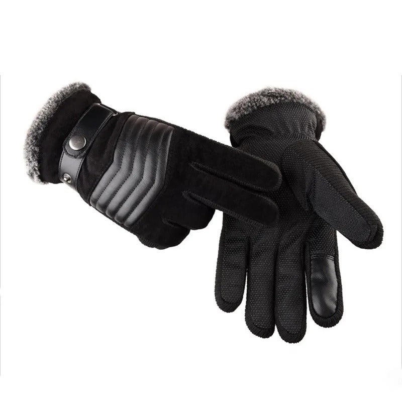 Lässige Lederhandschuhe für Männer