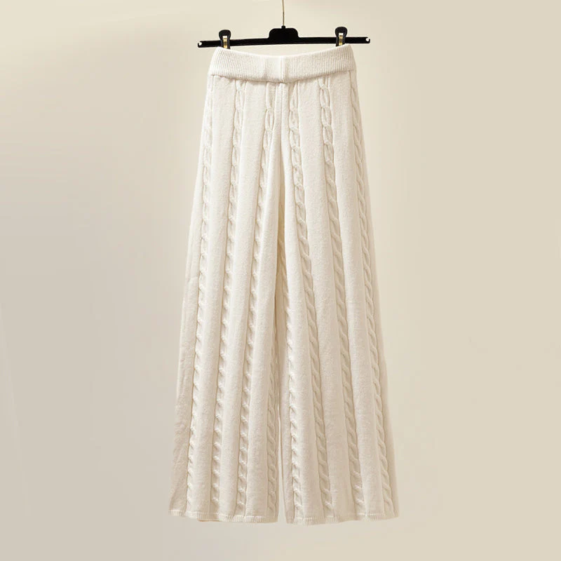 Damen Set Elegantes Design Polyester-Baumwollmischung Drei Teile 5