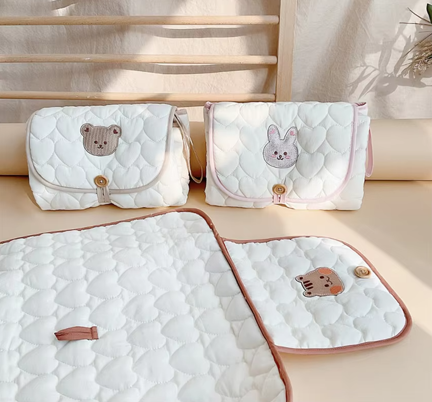 Zusammenklappbare Wickelkommode für Babys