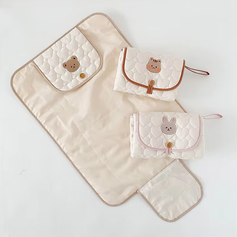 Zusammenklappbare Wickelkommode für Babys