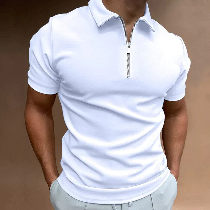 Variant image for Herren Poloshirt Klassisch Atmungsaktiv Baumwolle Kurzarm-42