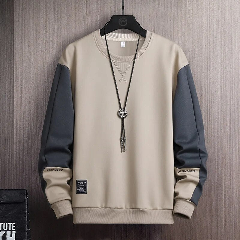 Herren Hoodie Casual Baumwolle Polyester Komfort Pullover 2