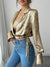 Damenbluse Elegante Satin für Festliche Anlässe, Bequeme Passform, Zeitloses Design-6