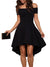 Damen Abendkleid Off-the-Shoulder Elegante Silhouette Hochwertiger Stoff 1