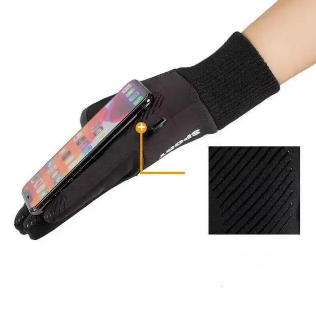 Vollfinger Touchscreen Fleece Handschuhe