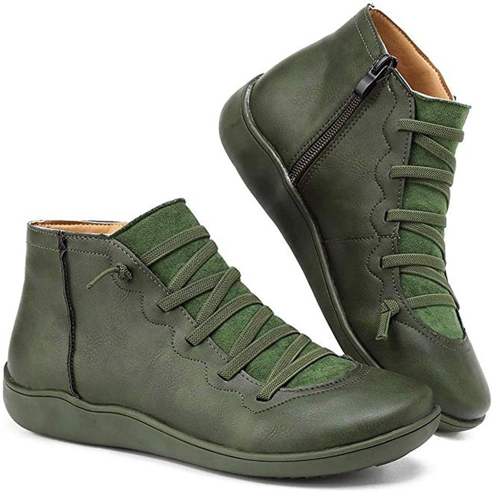 Damen Knöchelstiefel Modisch Kunstleder für Elegante Anlässe 6