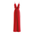 Plissierter Damenoverall mit weitem Bein