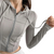 Damen Zip-Up Crop-Hoodie