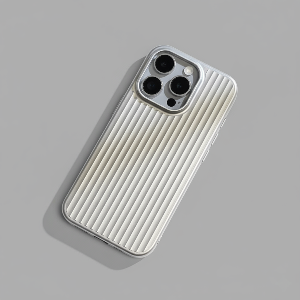 iPhone-Hülle für Männer und Frauen - Stoßfeste Schutzhülle im minimalistischen Design 0
