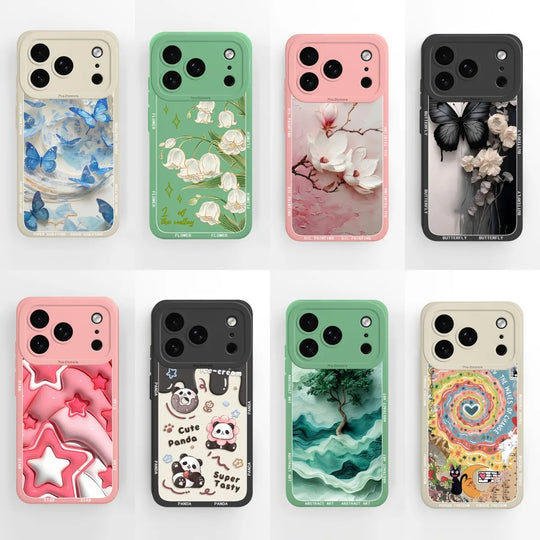iPhone 17 Pro Max Hülle Cartoon Panda Design Stylish 0