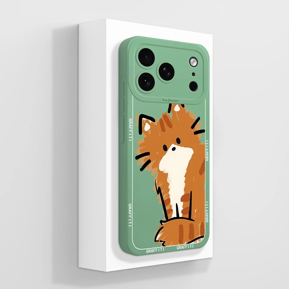 iPhone 17 Pro Max Hülle Cartoon Panda Design Stylish 13