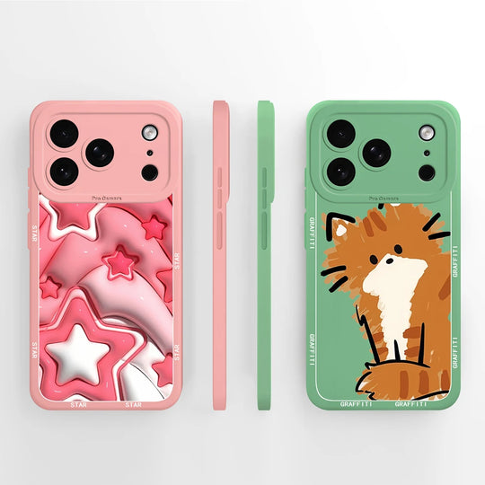 iPhone 17 Pro Max Hülle Cartoon Panda Design Stylish 3