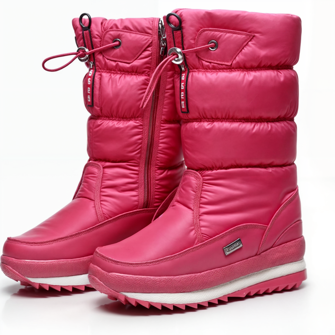 Winterstiefel aus dickem Plüsch für Frauen