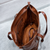 Vintage Leder Tote Bag