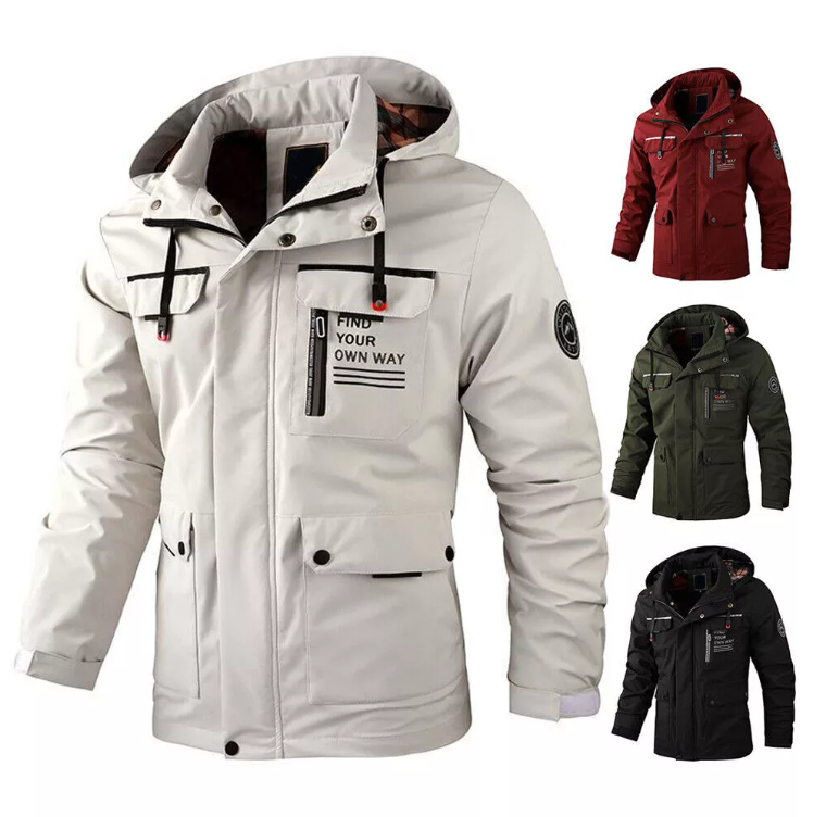 Lässige Windjacke für Männer