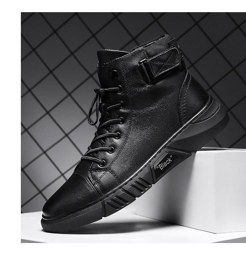 Herren Wanderschuhe Robuste Trekking-Schuhe Atmungsaktives Material 1