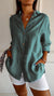 Variant image for Damen Hemd Plissiert Elegantes Design Hochwertige Baumwolle-41
