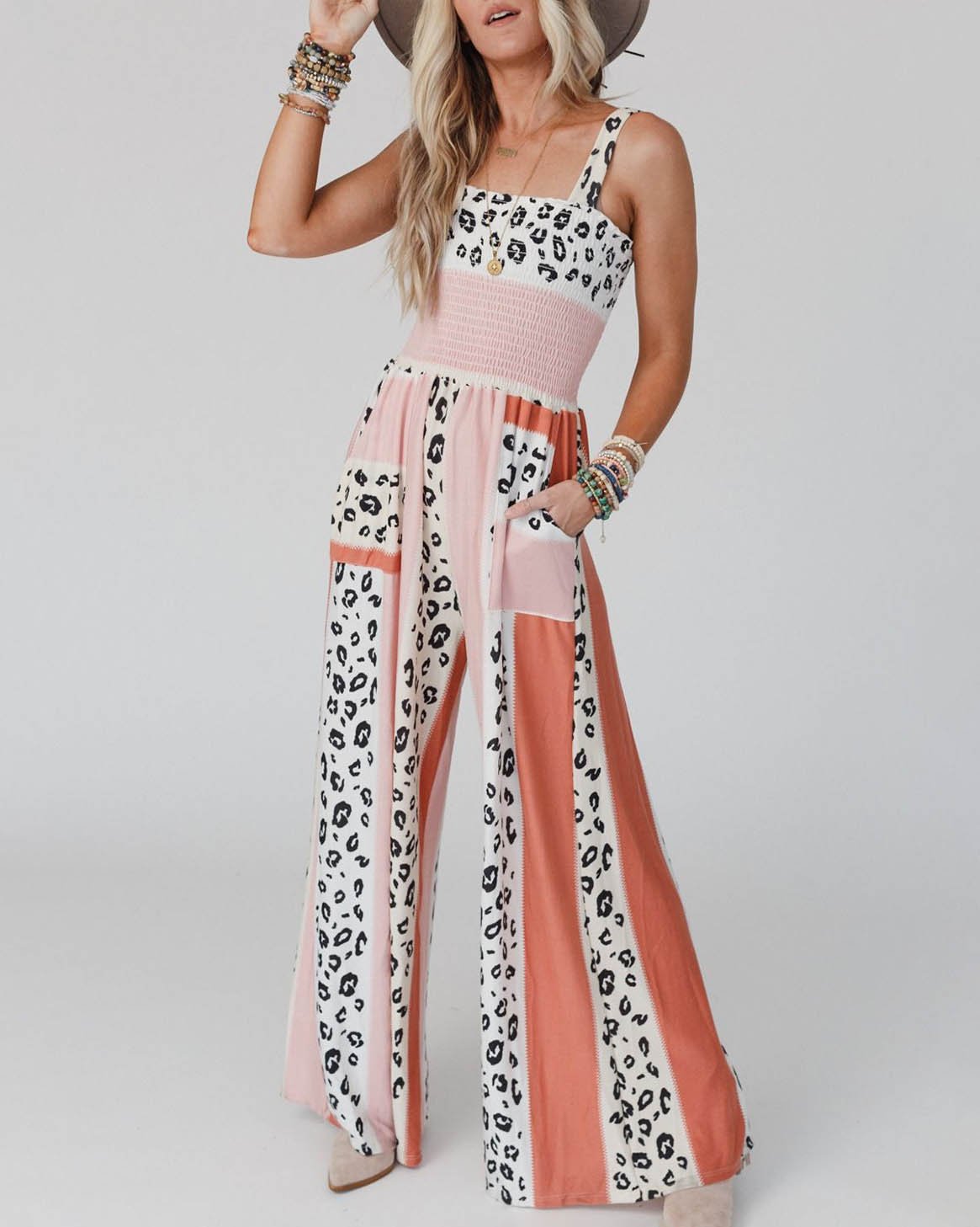 Damen Jumpsuit Festlich Eleganter Stil Polyester-1