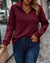 Variant image for Damen Hoodie Lässig Baumwolle Mit Rundhalsausschnitt und Langarm-25
