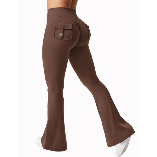 Yoga-Leggings mit hoher Dehnbarkeit für Damen