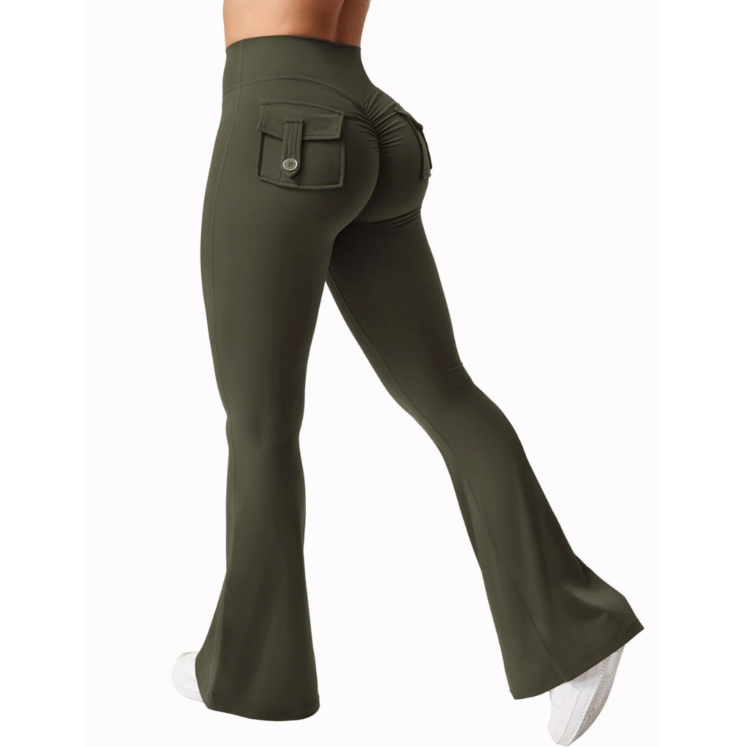 Yoga-Leggings mit hoher Dehnbarkeit für Damen