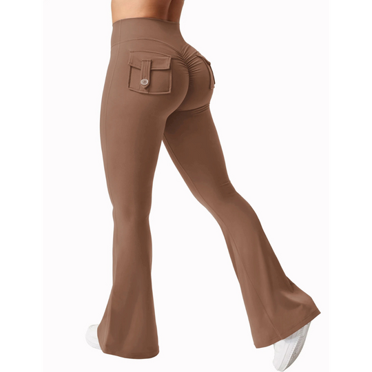 Yoga-Leggings mit hoher Dehnbarkeit für Damen