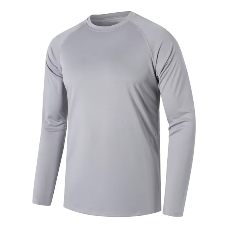 Langarm-T-Shirt aus Baumwolle für Männer
