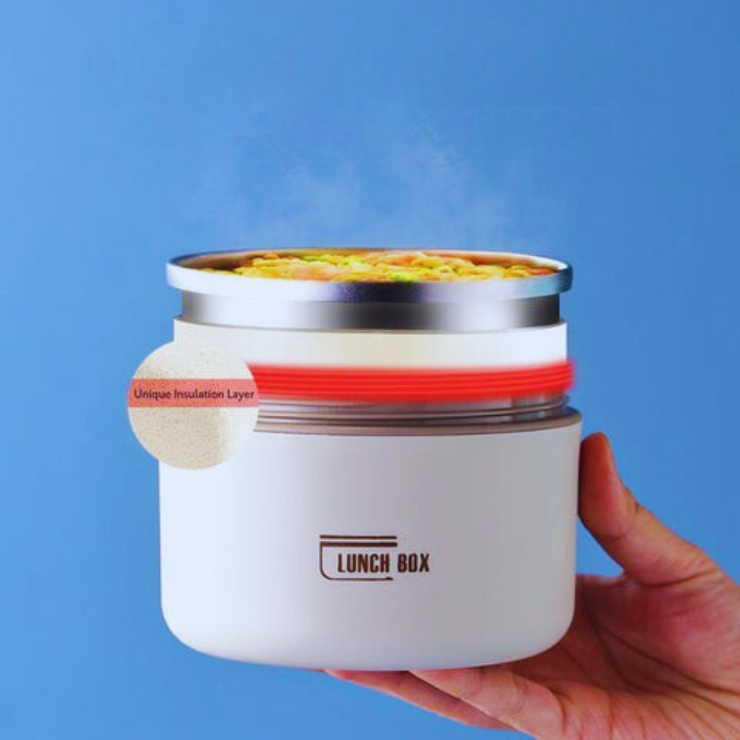 Thermo Brotdose Auslaufsicher Edelstahl für Erwachsene