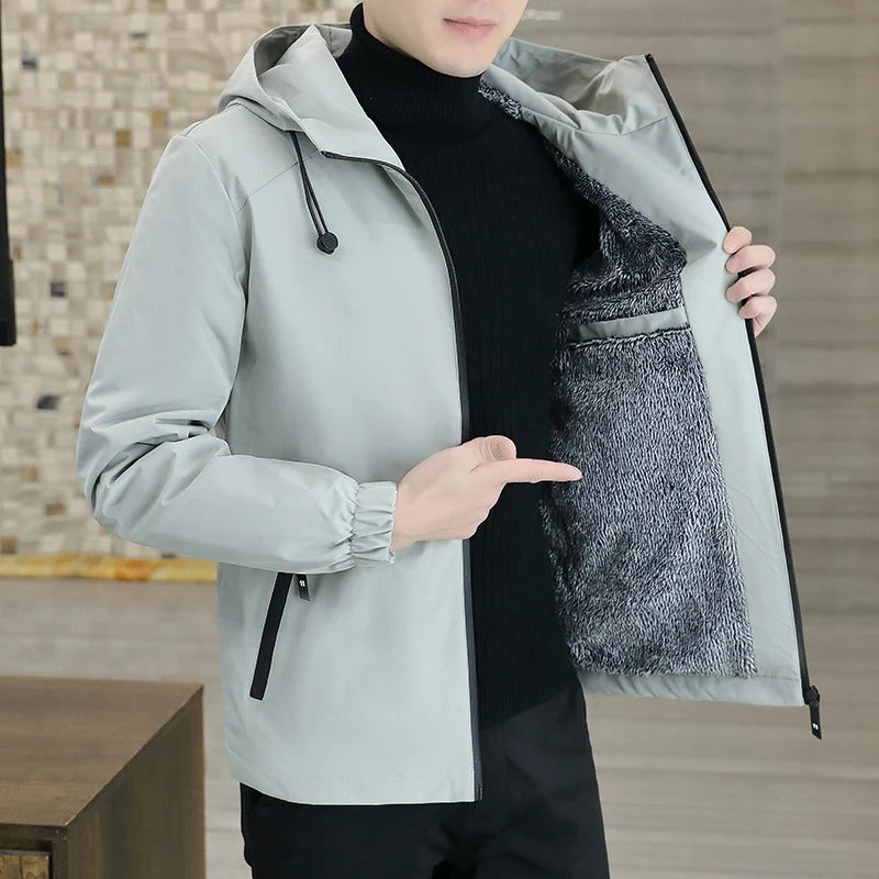 Thermo-Windjacke aus Fleece für Männer