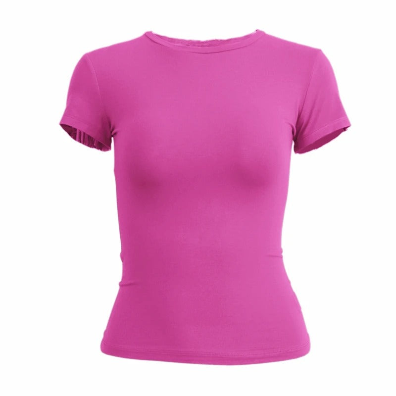Sportliches Slim-Fit-T-Shirt für Damen