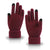 Klassische gestrickte Touchscreen-Handschuhe