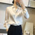 Seidenbluse mit Knopfleiste für Damen