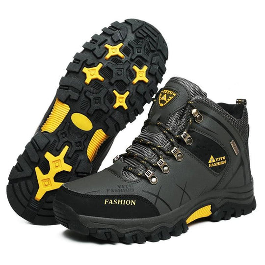 Wasserdichte Leder Herren Turnschuhe