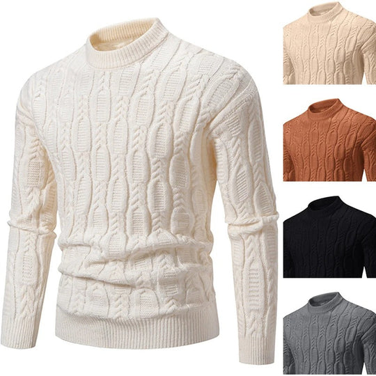 Weicher Herren-Strickpullover für den Alltag