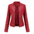 Motorrad-Lederjacke für Frauen