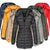 Langärmelige wattierte Jacke für Frauen